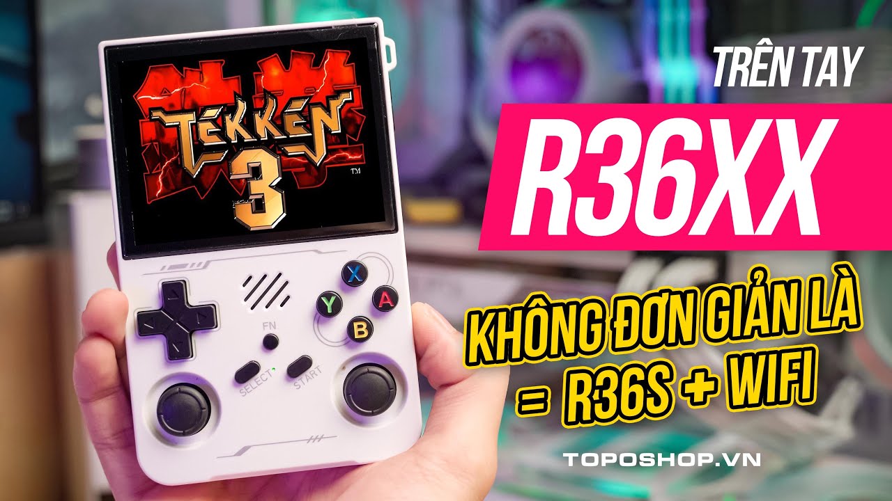 Máy chơi game R36XX: Có WIFI - 2 Analog - Đẹp & Mượt!