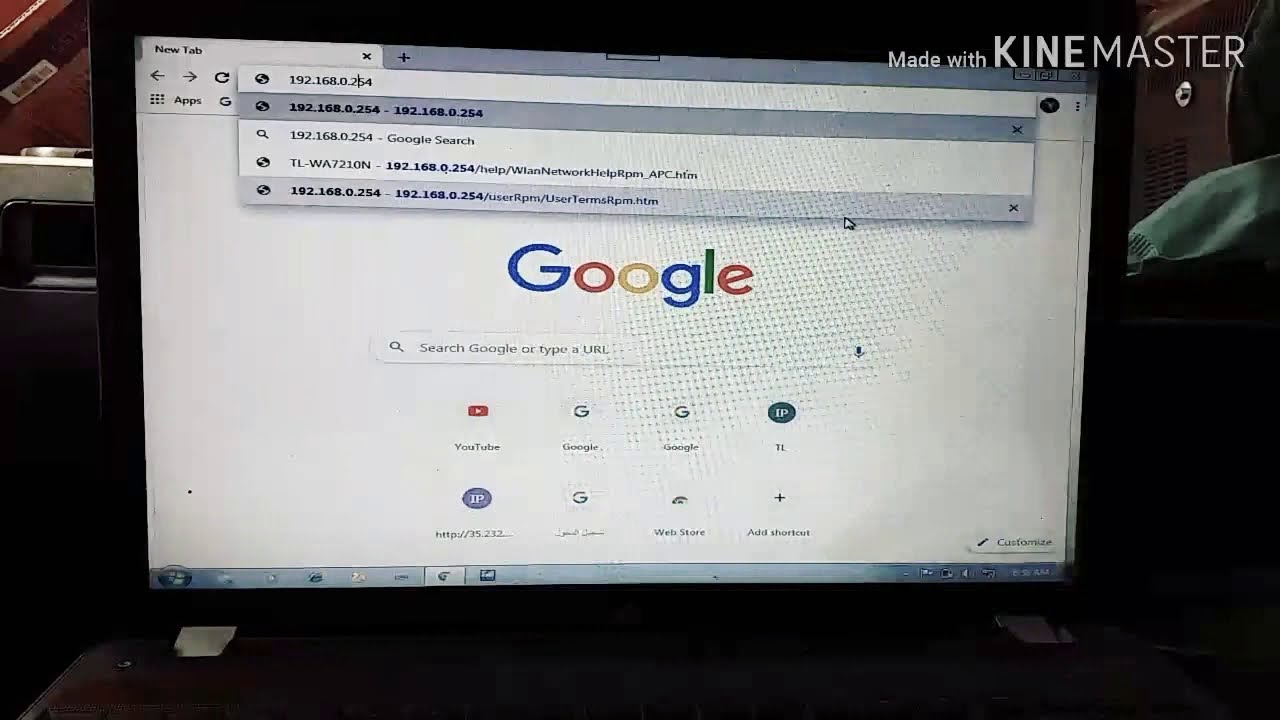 How To connect tplink WA7210N with pc and setup as repeater