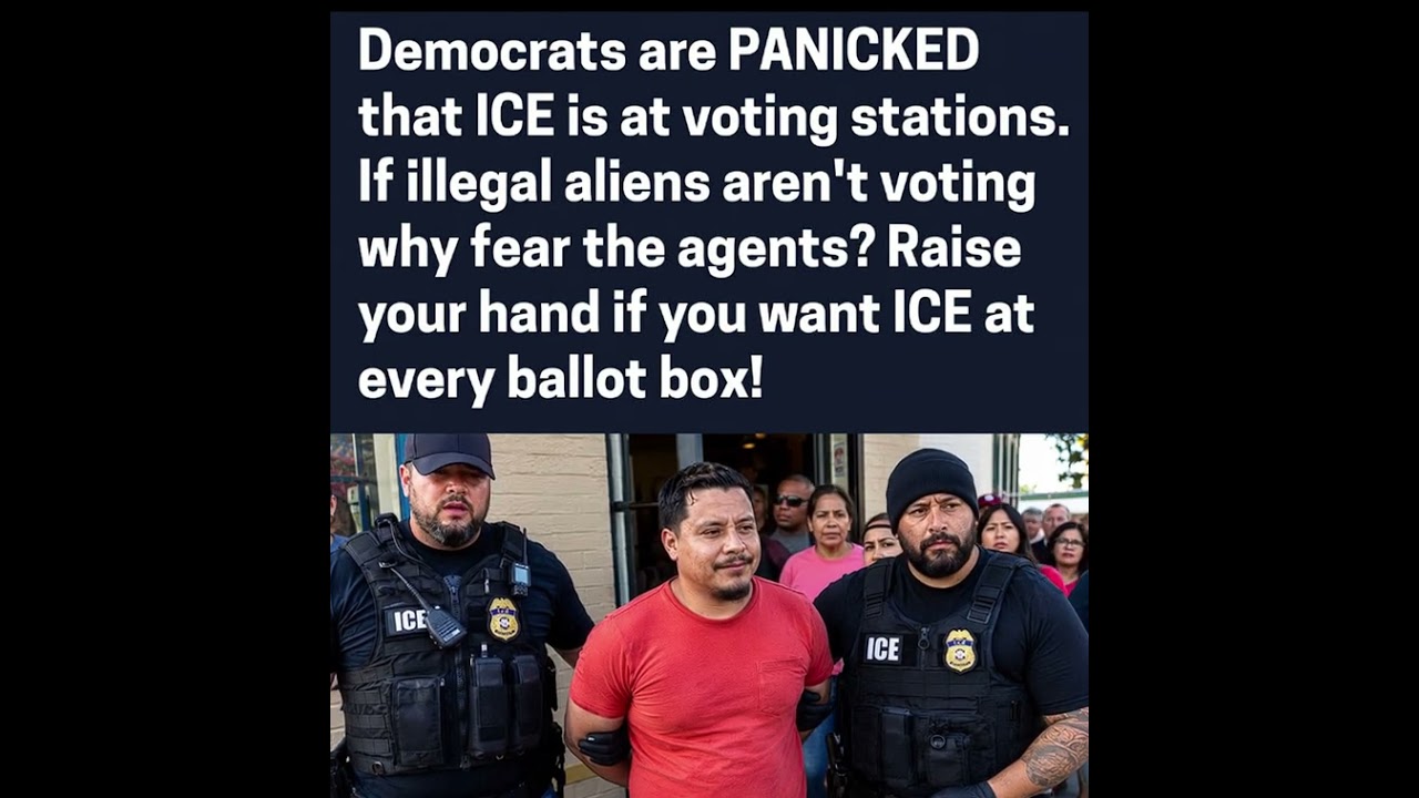 ICE presence near polling sites sparks controversy over voter intimidation,