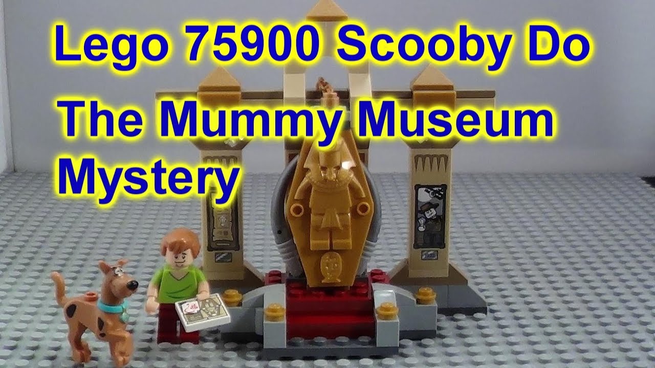 Scooby-Doo and The Mummy Museum Mystery Lego 75900 Animation Build