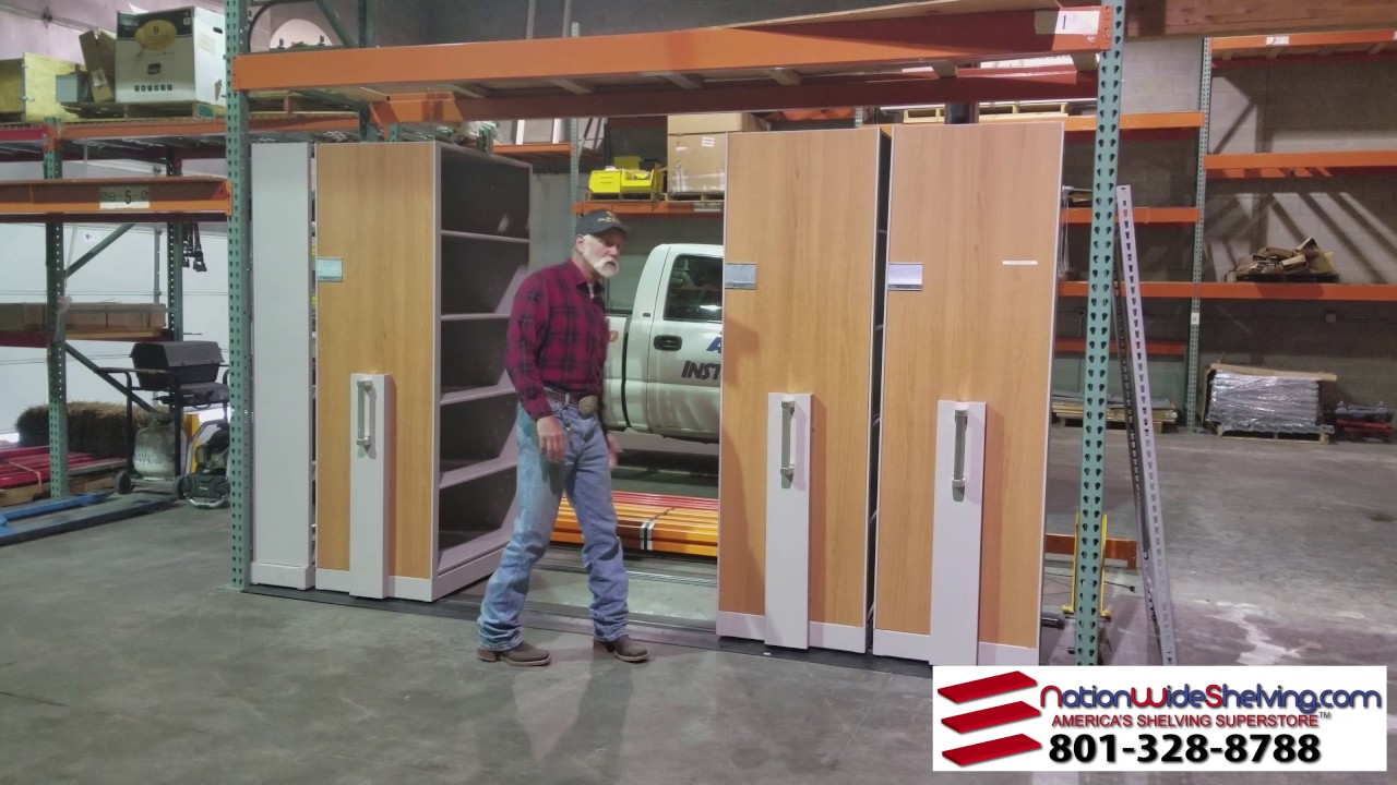 Mobile Shelving Under Pallet Rack: Maximize Storage Efficiency | Material Handling USA |800-326-4403