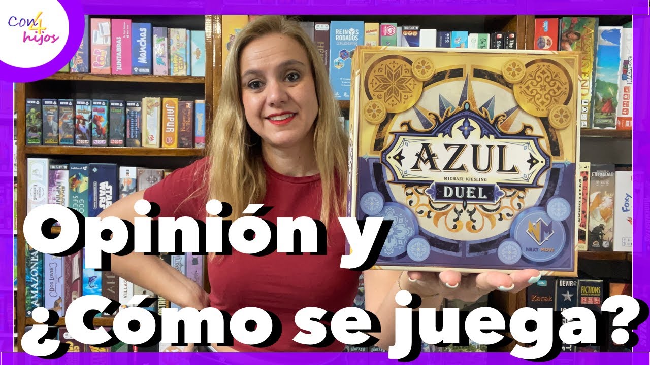 🟦 AZUL DUEL 🟨 (Asmodee) Opinión y ¿Cómo se juega?