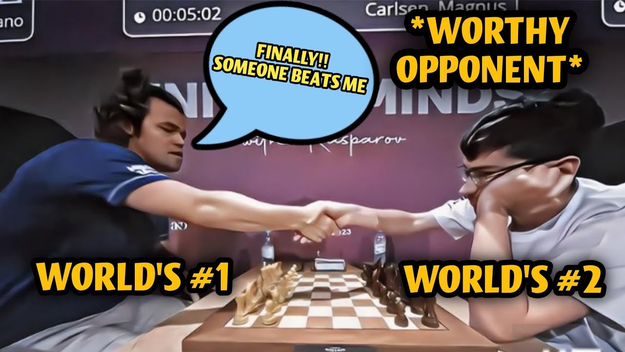 END OF WIN STREAK!! Alireza Firouzja ENDS Magnus Carlsen WIN STREAK in ROUND 25