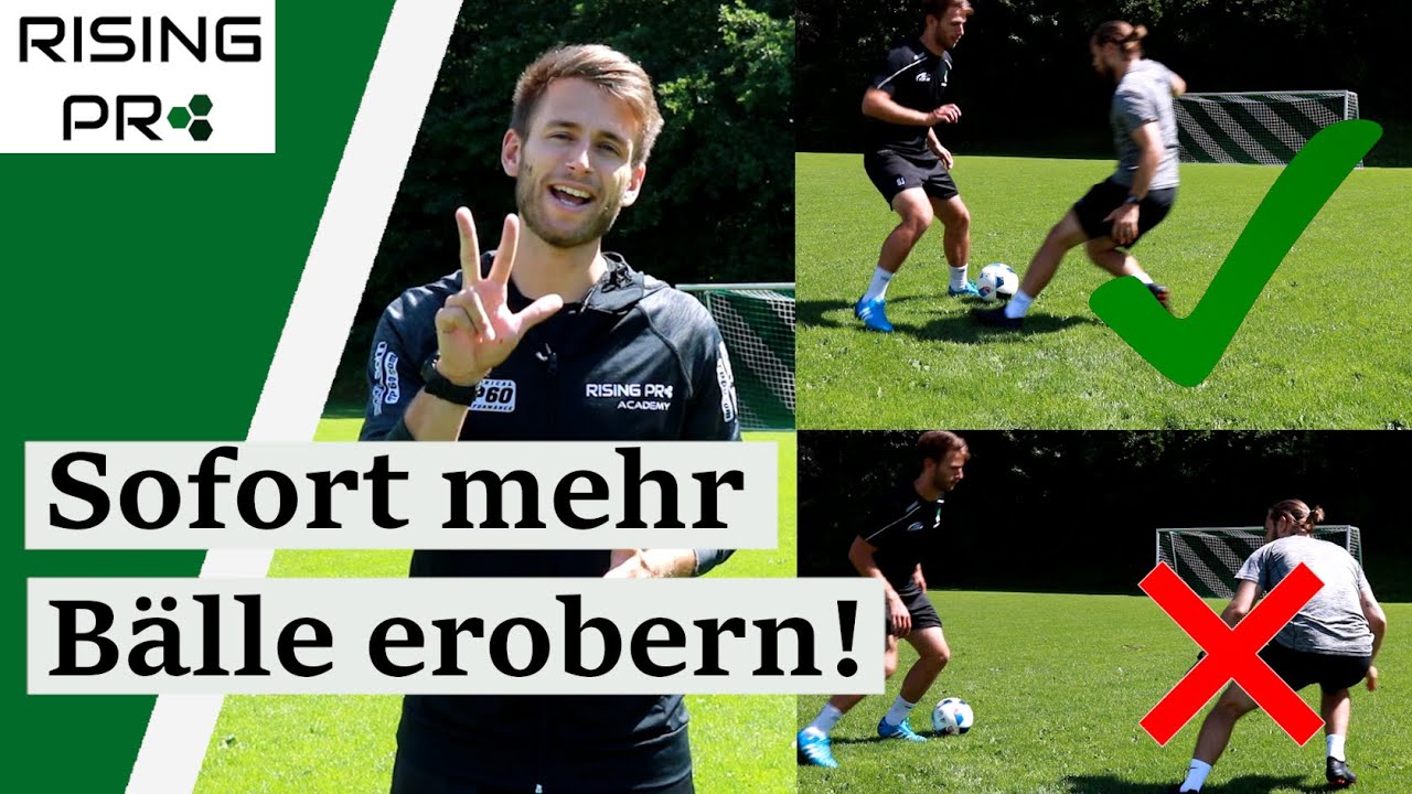 Mit diesen 3 Tipps zum Gegenpressingspieler Nr. 1 werden! Gegenpressing Teil II | Rising Pro