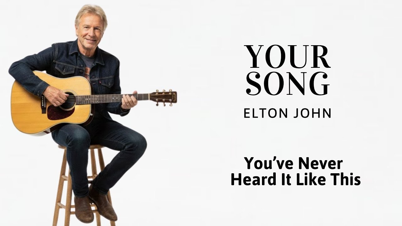(Slow Tempo) Your Song - Elton John | TAB + Chords | SUPER EASY Fingerstyle Guitar Lesson