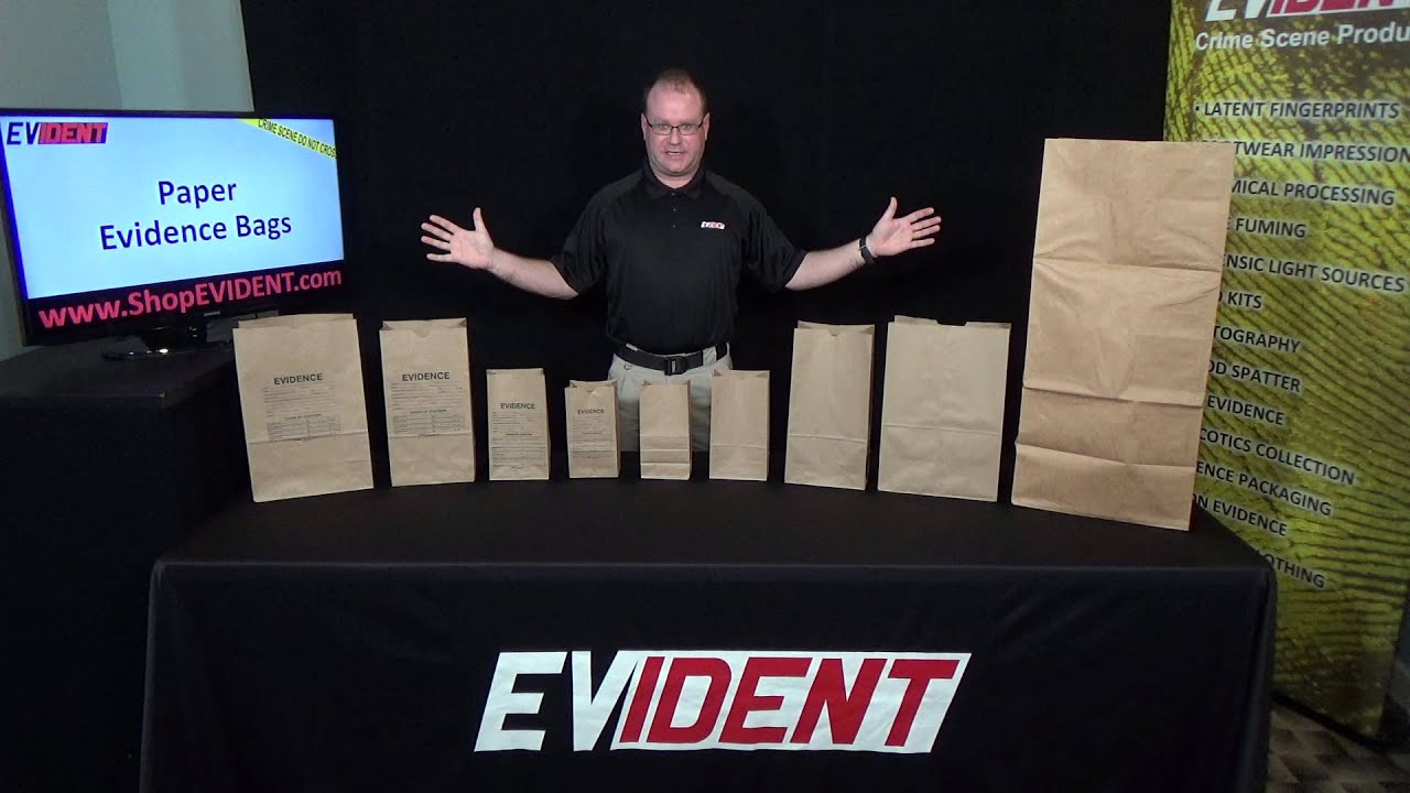 Paper Evidence Bags - EVIDENT