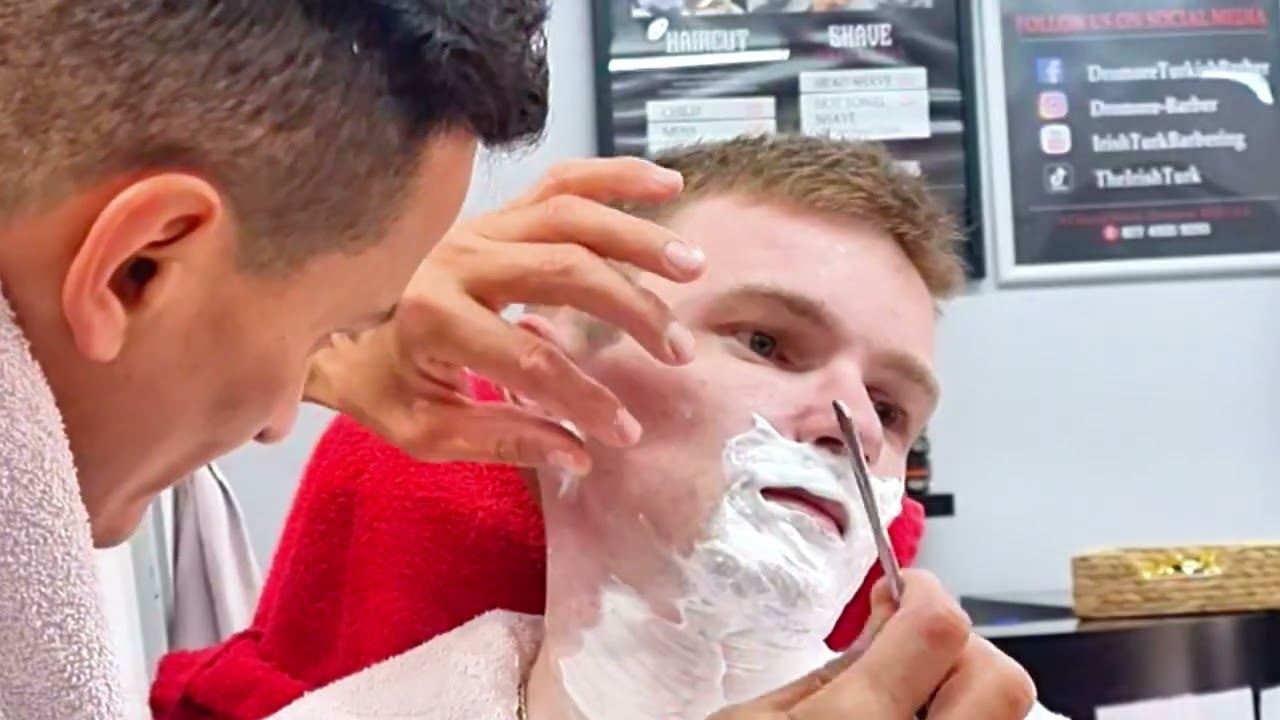 Step by Step Luxury Hot Towel Shave Tutorial