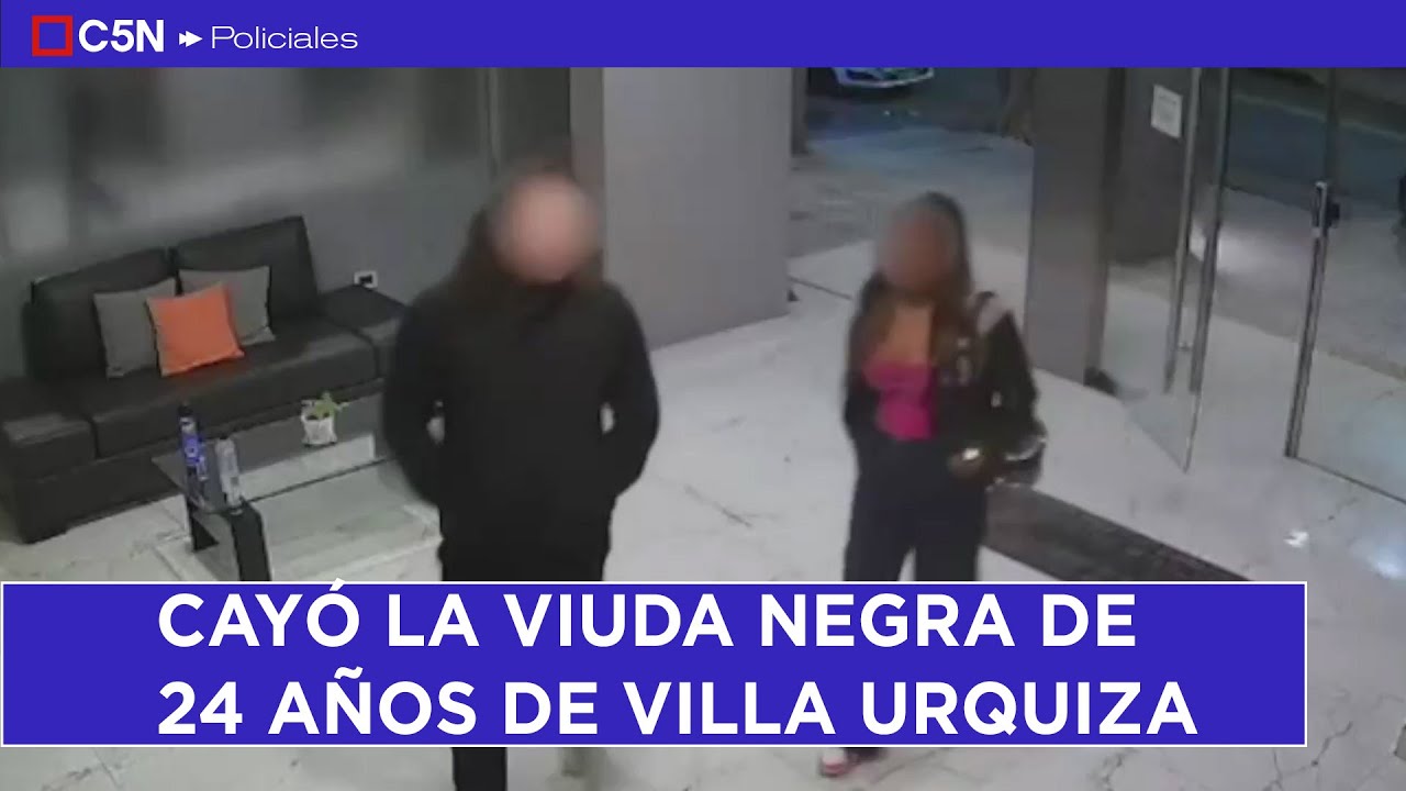 Cayó la VIUDA NEGRA de VILLA URQUIZA: la joven de 24 años quedó detenida