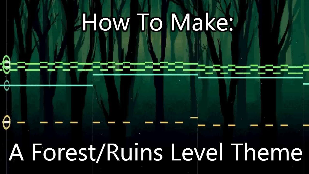 How To: Make a Forest/Ruins Level Theme in 5 Min or Less (+ Full Song at the End) || Shady Cicada