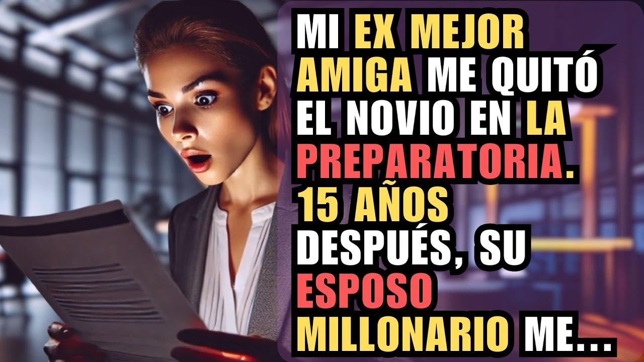 MI EX MEJOR AMIGA ME QUITÓ EL NOVIO EN LA PREPARATORIA. 15 AÑOS DESPUÉS, SU ESPOSO MILLONARIO ME...