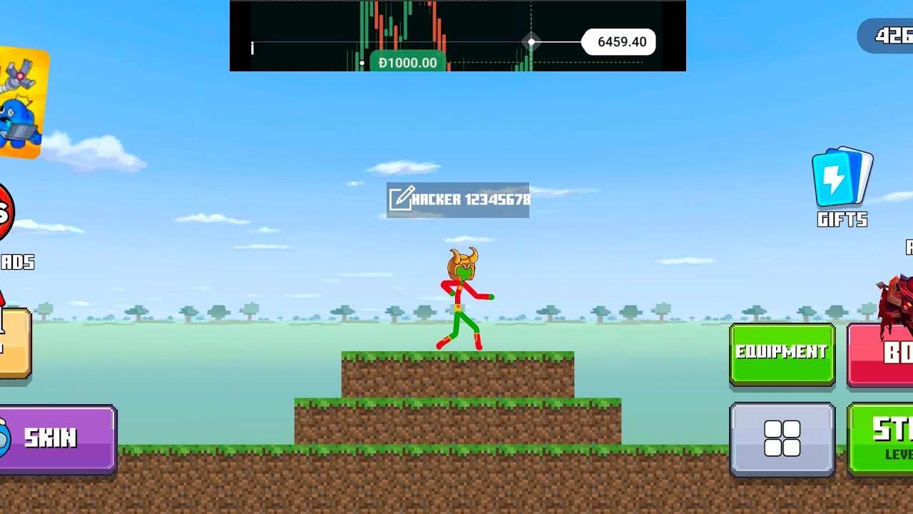 Stickman combat: craft war