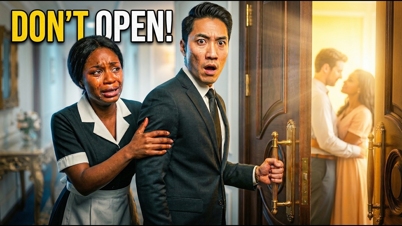 Mafia Boss Came Home Early — The Maid Whispered ‘You Can’t Go In There’…He Opened the Door And Froze