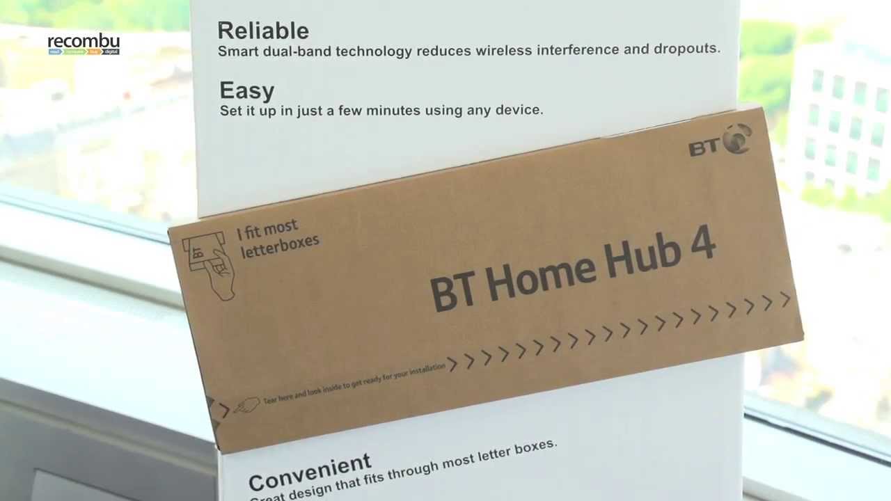 BT Home Hub 4: Hands-on video