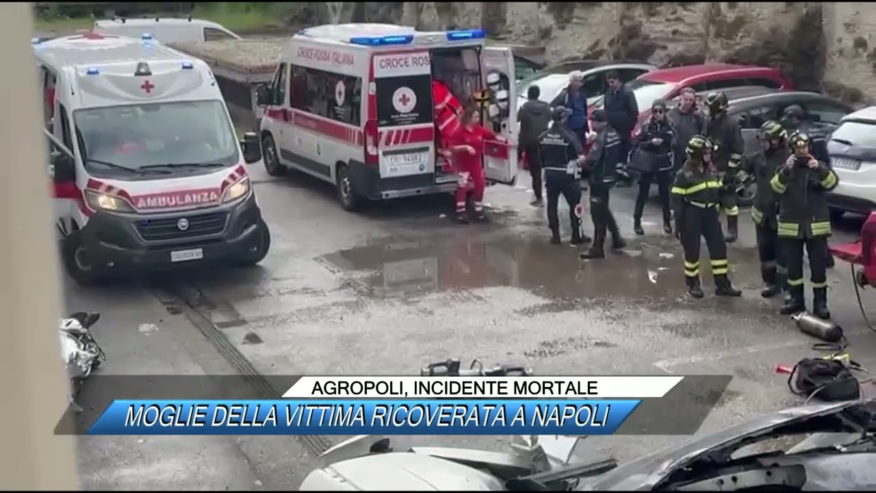 ✅ AGROPOLI, INCIDENTE MORTALE: MOGLIE DELLA VITTIMA RICOVERATA A NAPOLI |SUD TV 114|