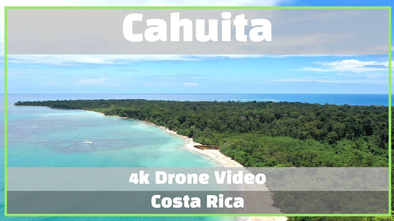 Cahuita National Park, Costa Rica by Drone (4K)