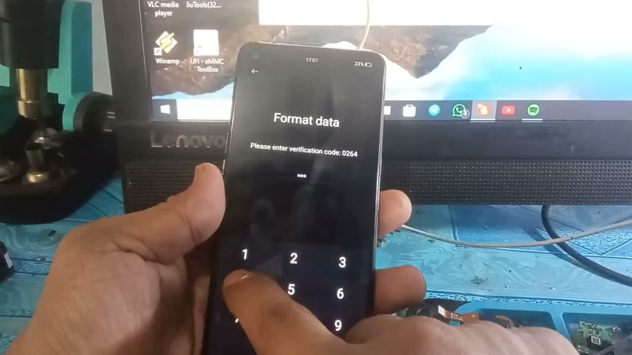 Cara buka pola Oppo Reno 5 4G ( CPH 2159 )