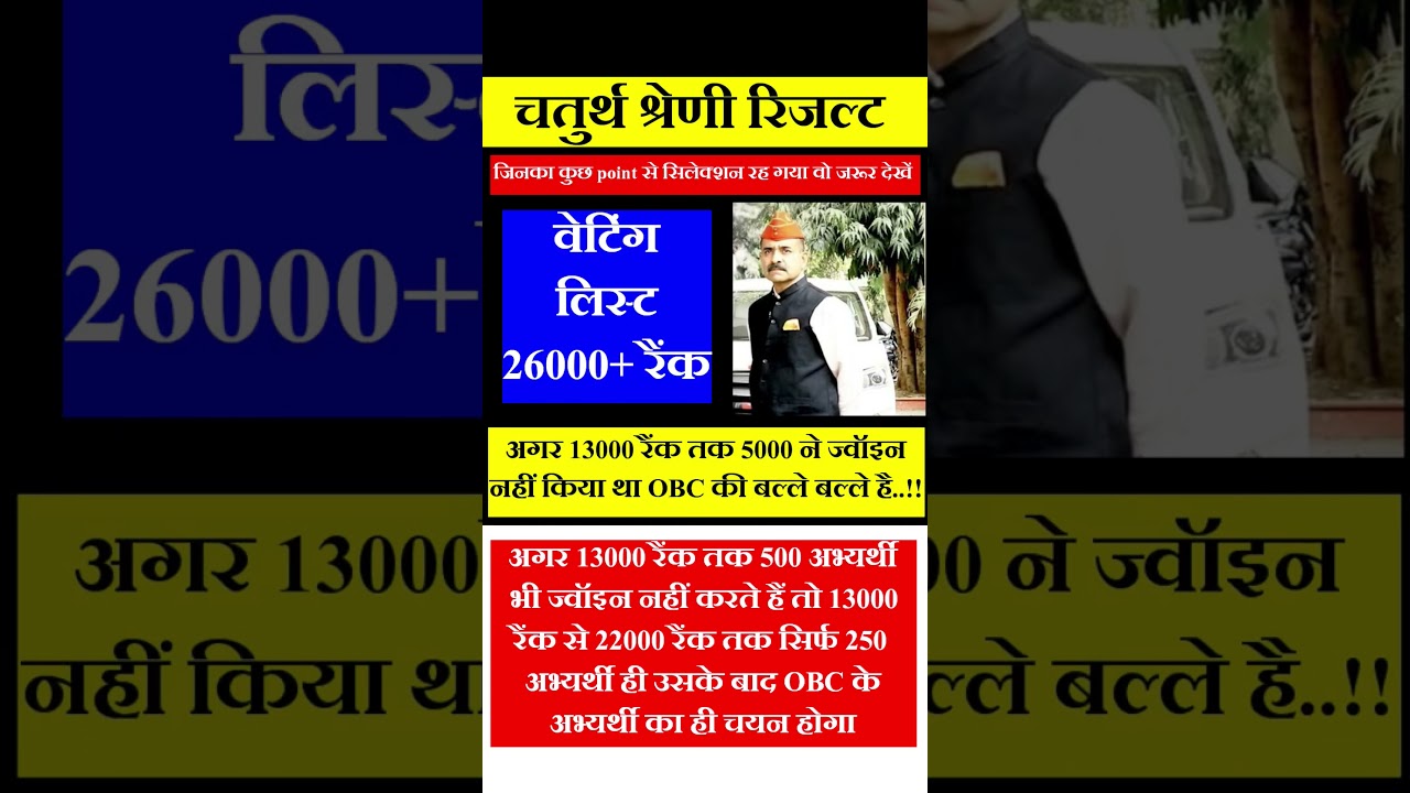 4th grade result | REET Result | VDO, patwari result | #4thgrade #reet #newvacancy #gk #reetmains