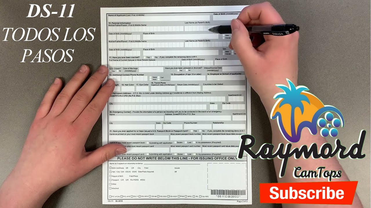 ¡Completa el DS-11 como un profesional  con estos simples pasos!