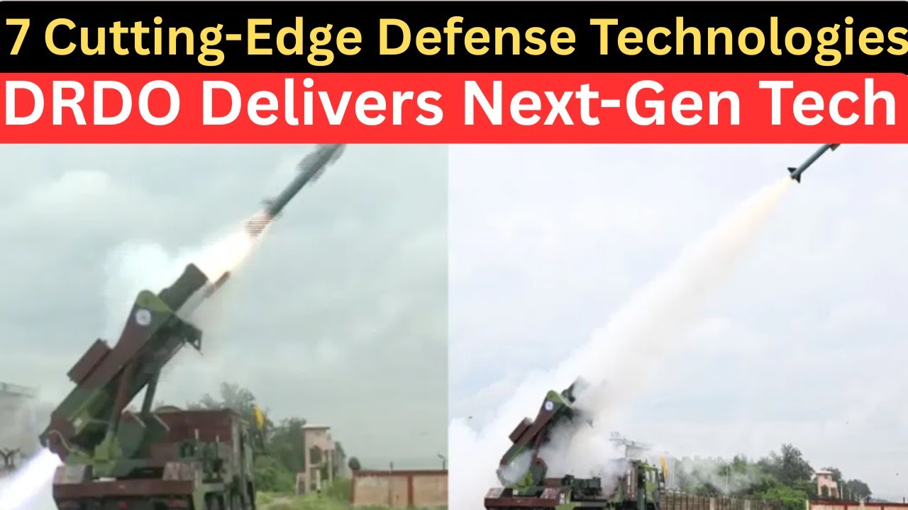 «DRDO передала 7 передовых военных систем. Новая эра для вооружённых сил Индии»