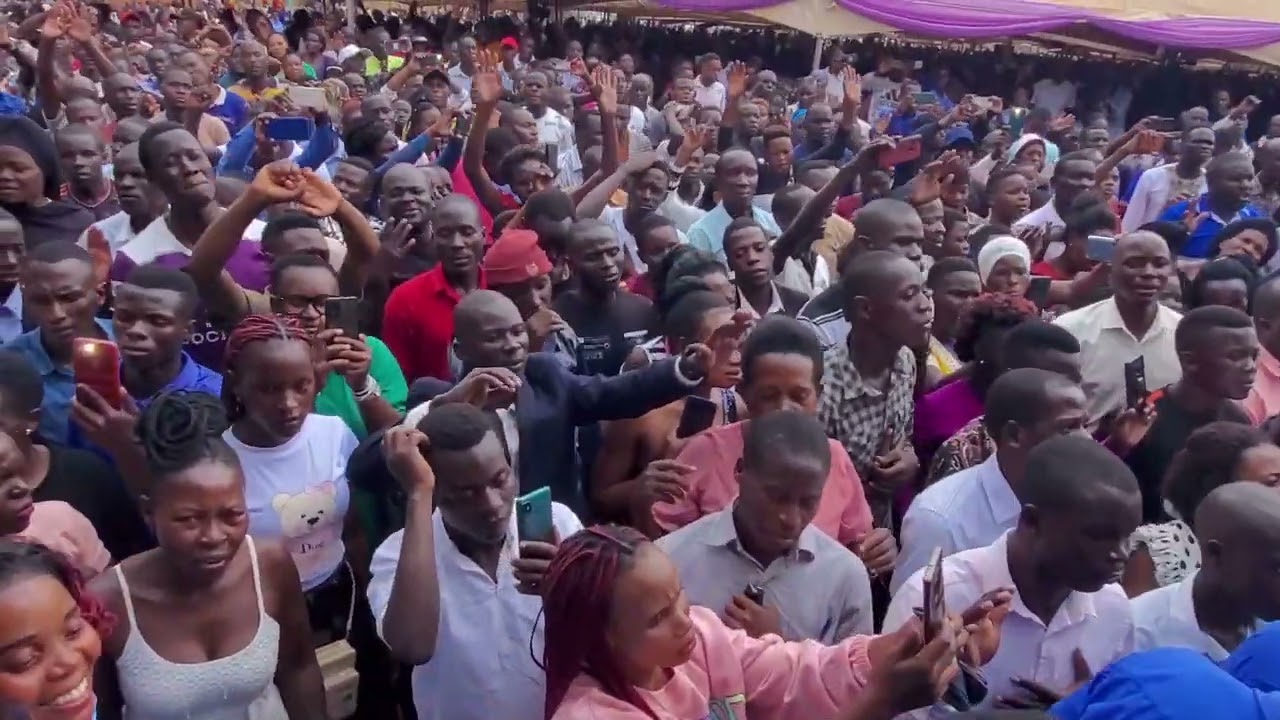 ONCE UPON TIME WHEN JOSEPH NGOOMA VISITED CANAN LAND IN THE SUNDAY SERVICE. 