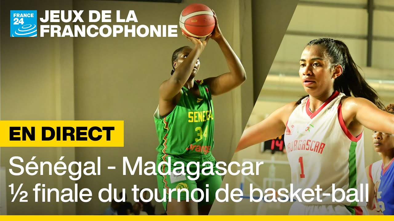REPLAY : Sénégal - Madagascar, demi-finale du tournoi de basket-ball des Jeux de la Francophonie