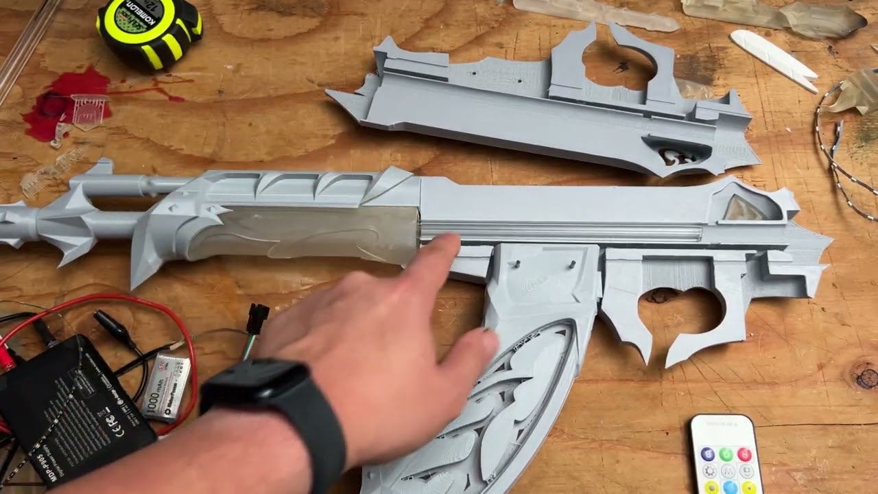 Reaver Vandal from Valorant STL Pack Tutorial