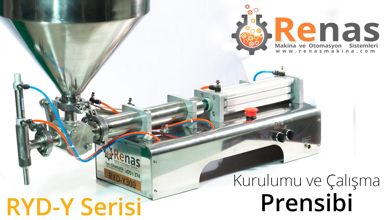 RYD - Y Serisi Yoğun Dolum Makinası