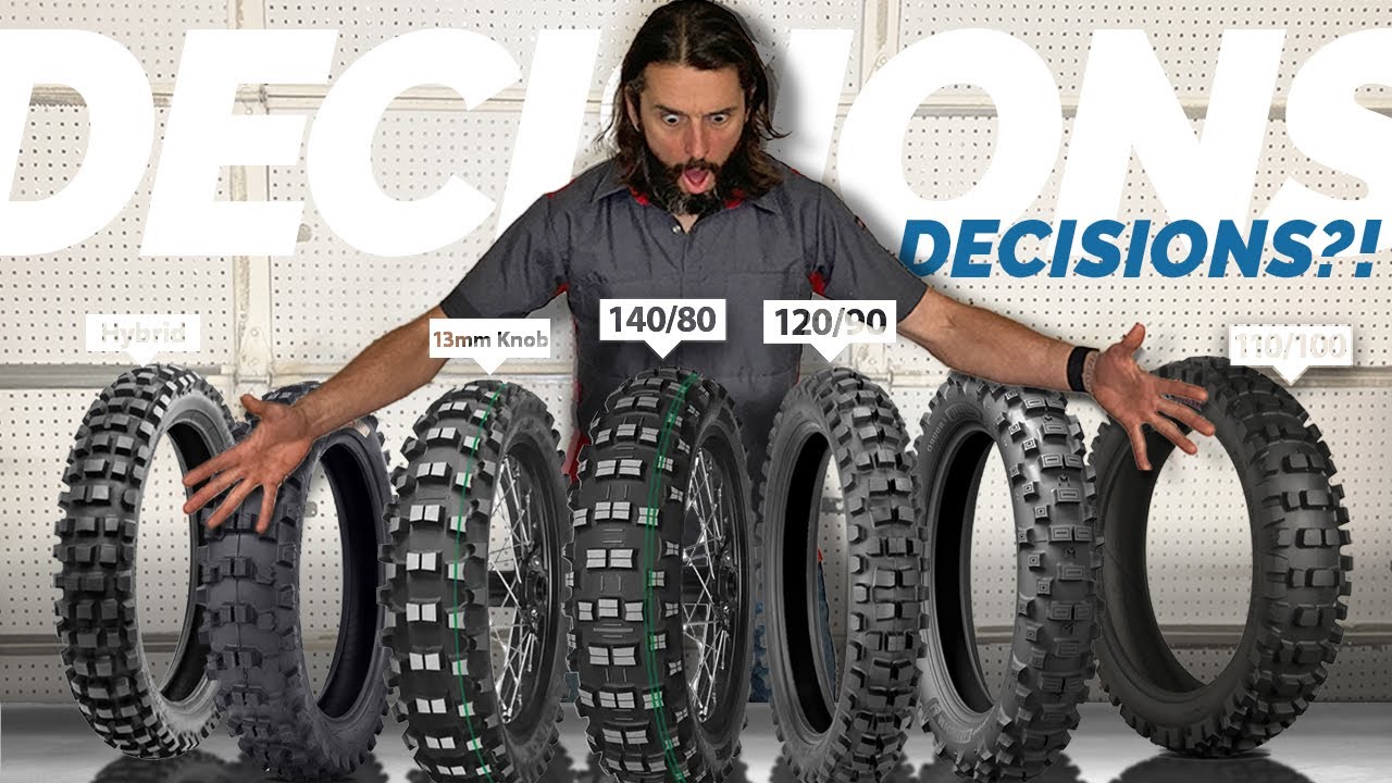 How to Choose a Gummy Tire for your Dirt Bike!