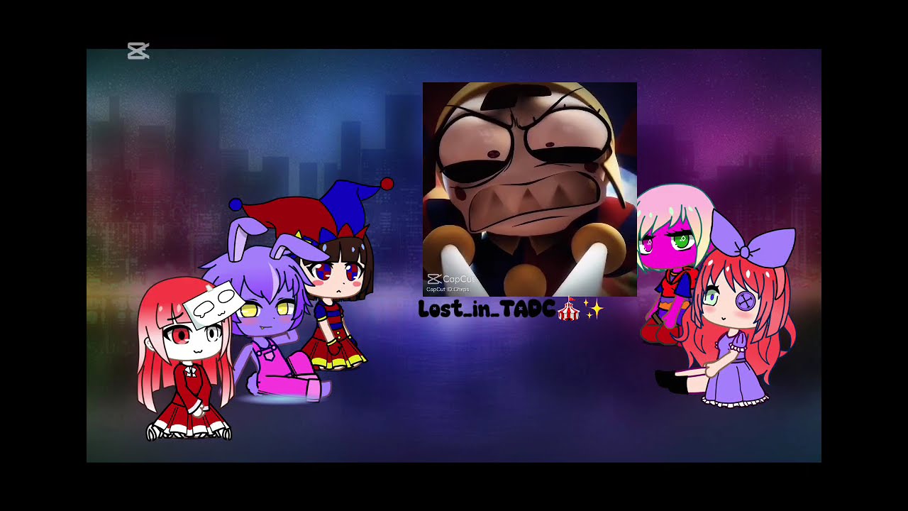 TADC react to Funnybunny// First Video✨🎪