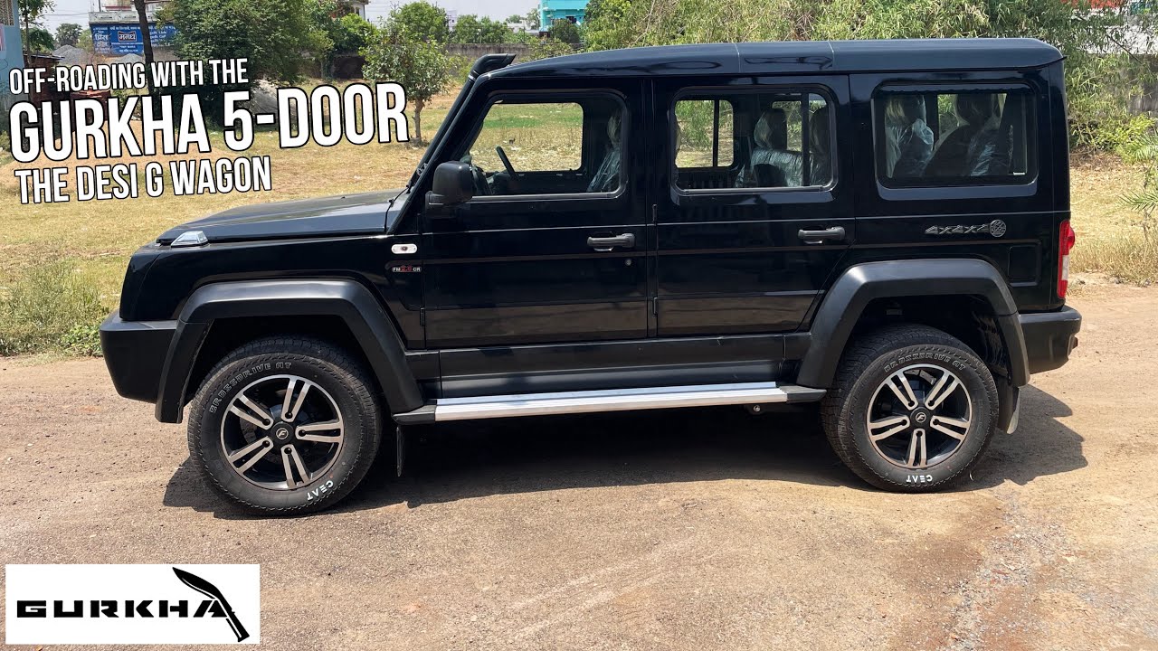 2024 Force Gurkha 5-Door | The Indian G Wagon | off-roading with the Gurkha | 