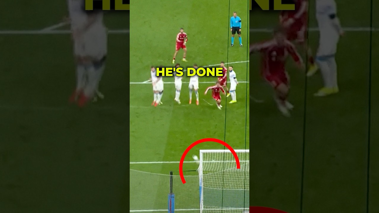 There’s something STRANGE about this goal..