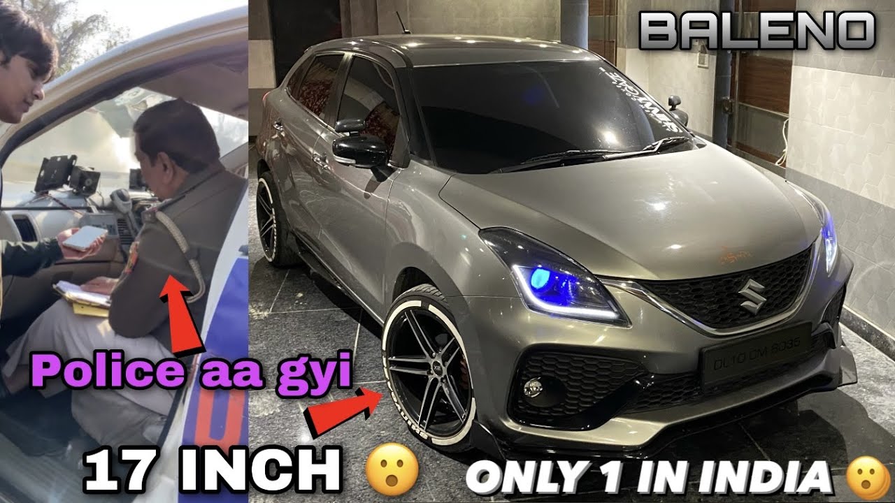 Delhi की Black Listed Baleno 😱| 1.75 Lakhs की Modification || Harshit Vlogs