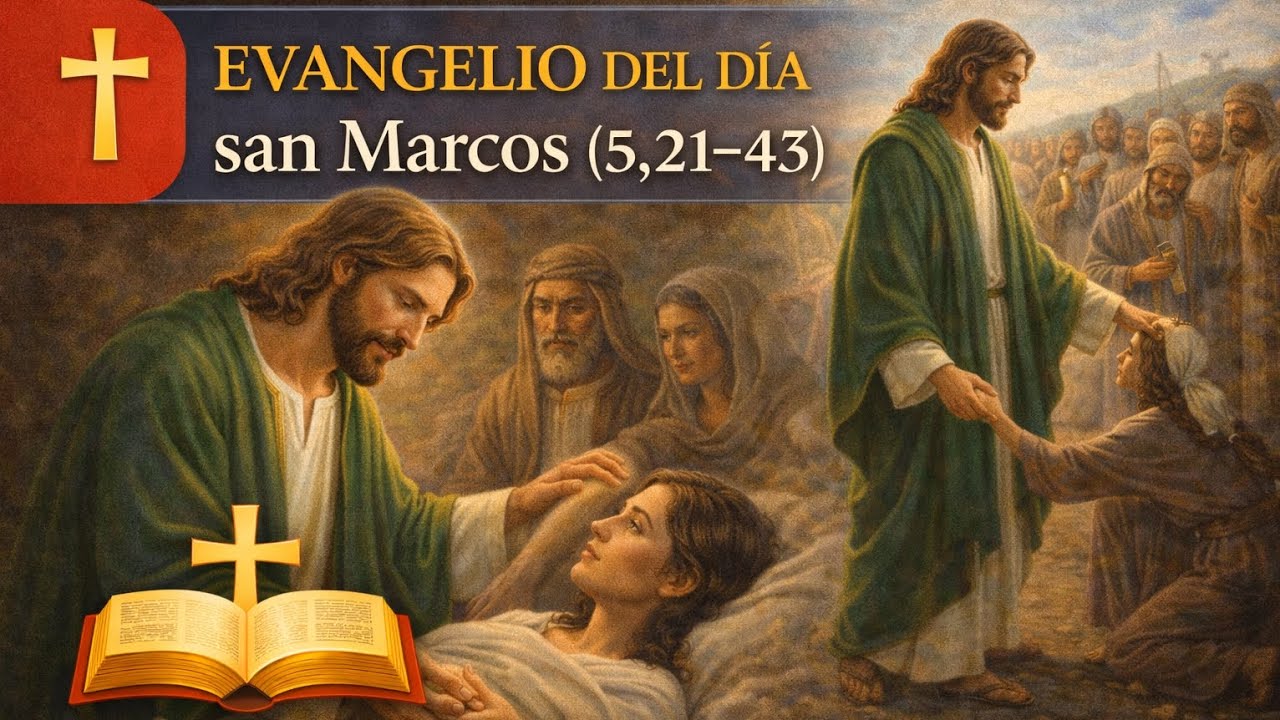 No Tengas Miedo, Solo Ten Fe | Evangelio de Hoy (Marcos 5,21-43)Homilía Padre Javier Carralón 