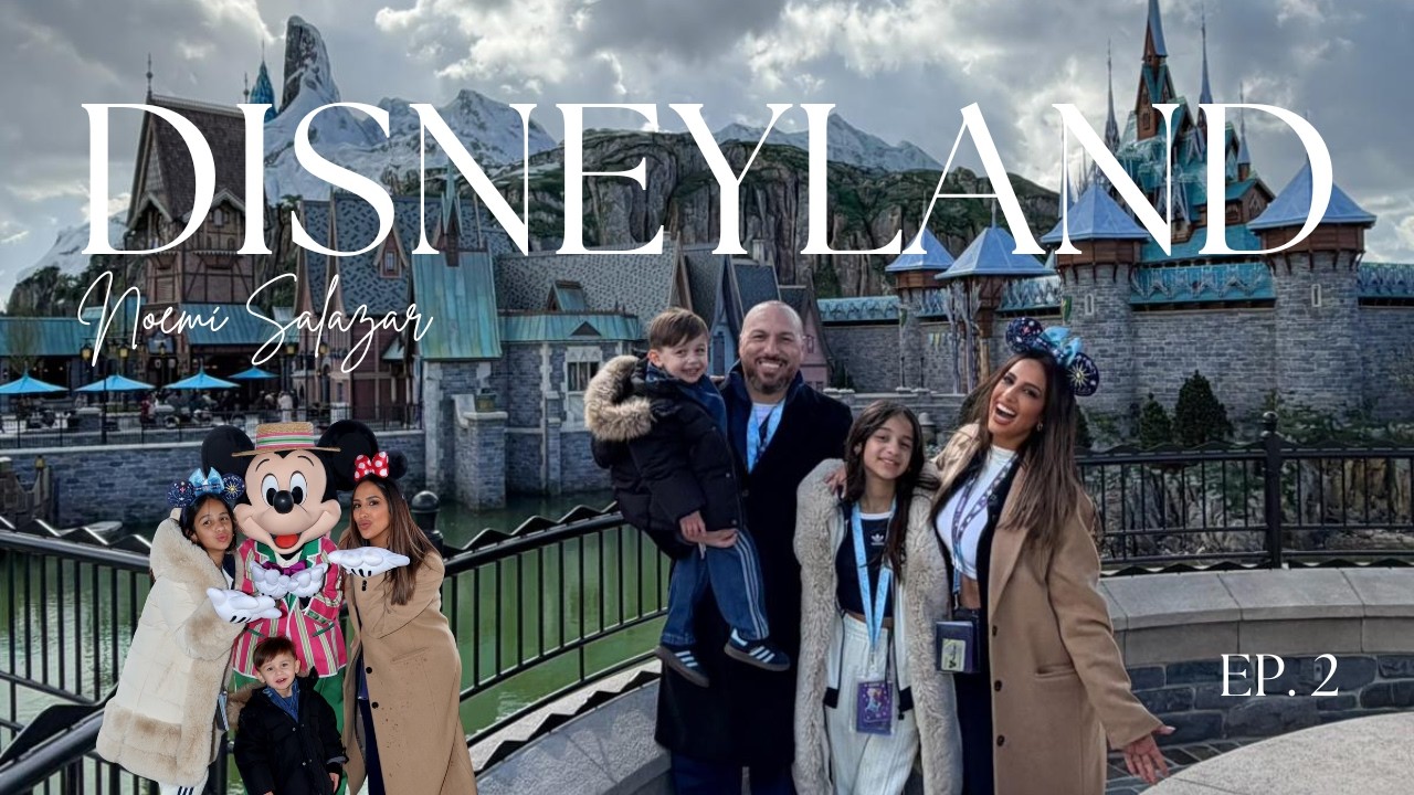 EP. 2 | INAUGURAMOS EL REINO DE FROZEN❄️ DisneyLand Paris! 😱 | Noemí Salazar