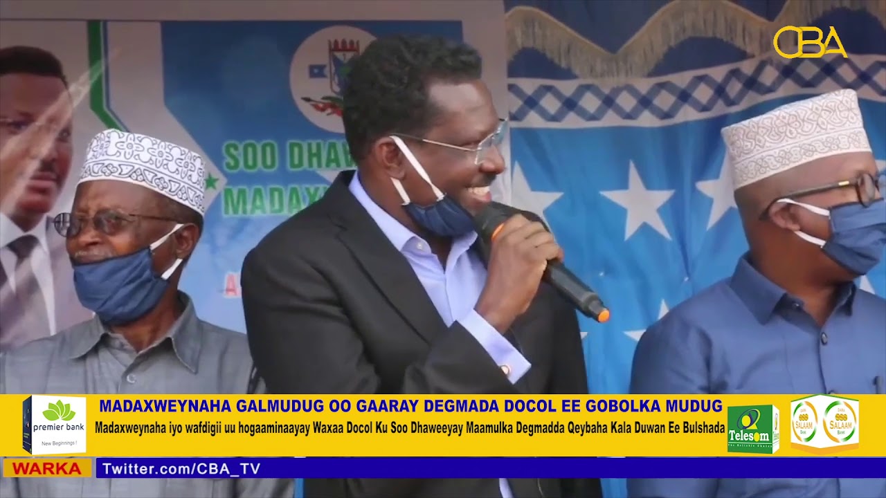 Madaxweynaha Galmudug Oo Gaaray Degmada Docol Ee Gobolka Mudug