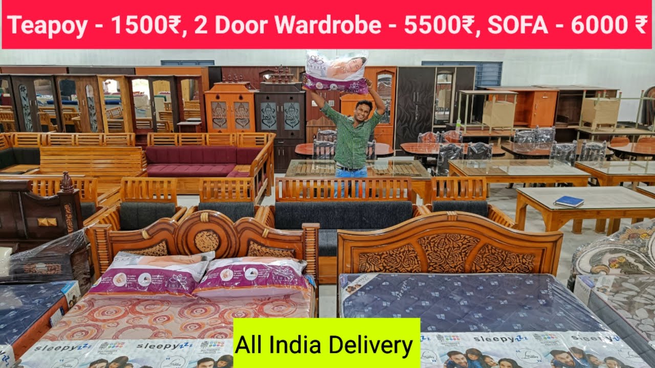 பாதி விலையில் cheapest furniture market | Low price furniture | #sofa  Namma MKG furniture