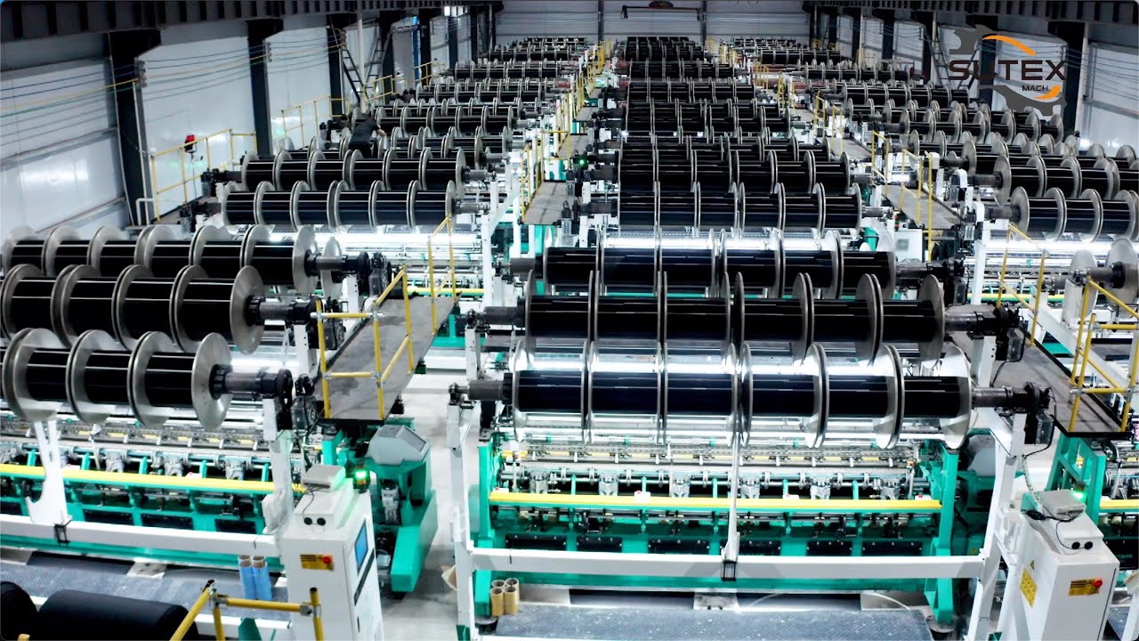 SutexMach Efficient and Intelligent Warp Knitting Machine Solutions
