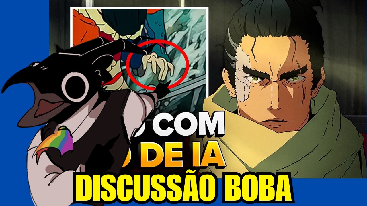 OH CÉUS, O ANIME DE SEKIRO TEM IA! EU JURO! 100% IA! OH CÉUS! - REACT ESTUDO DE ANIMAÇÃO