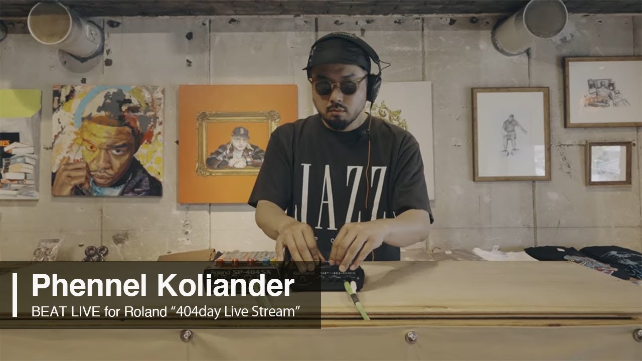 Phennel Koliander | Beat Set | Roland “404day Live Stream”