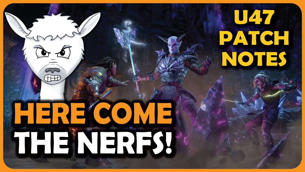 DPS is going DOWN! | Update 47 Patch Note Review | ESO Week 1 PTS 11.1.0