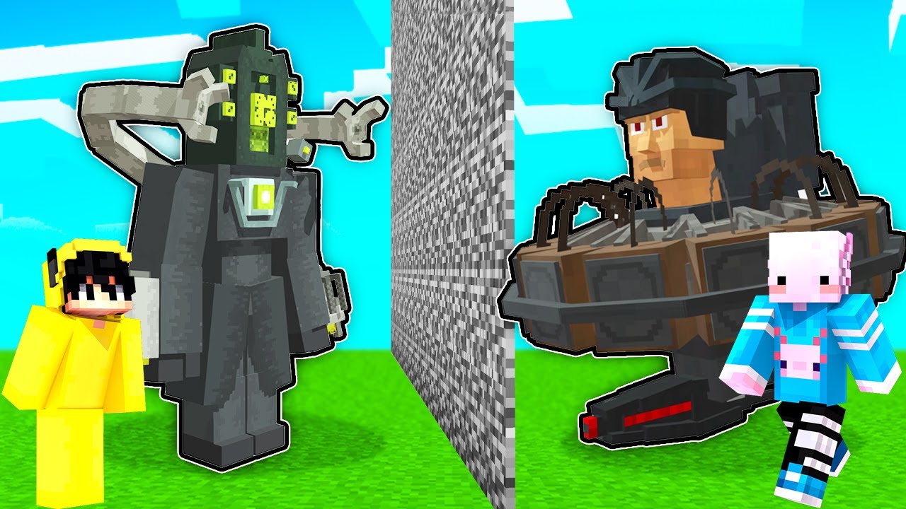 TİTAN ACİD MAN VS ULTRA HAMMER CAMERA MAN | Minecraft