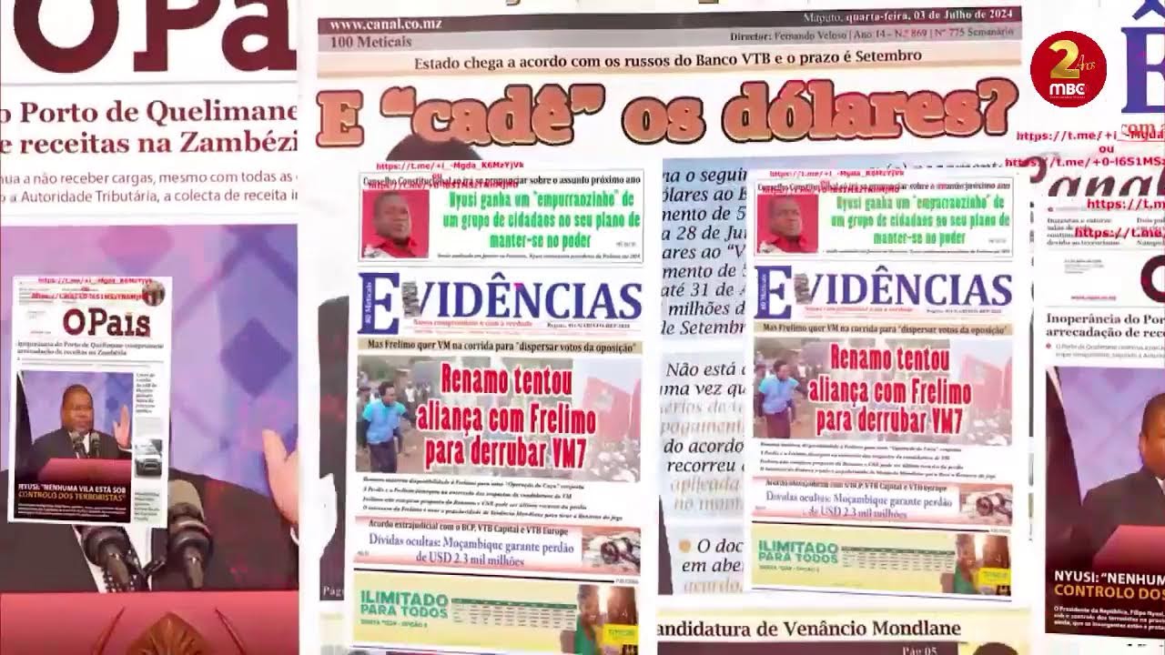 MANCHETES DO DIA | QUINTA-FEIRA (12/02) | MBC TV