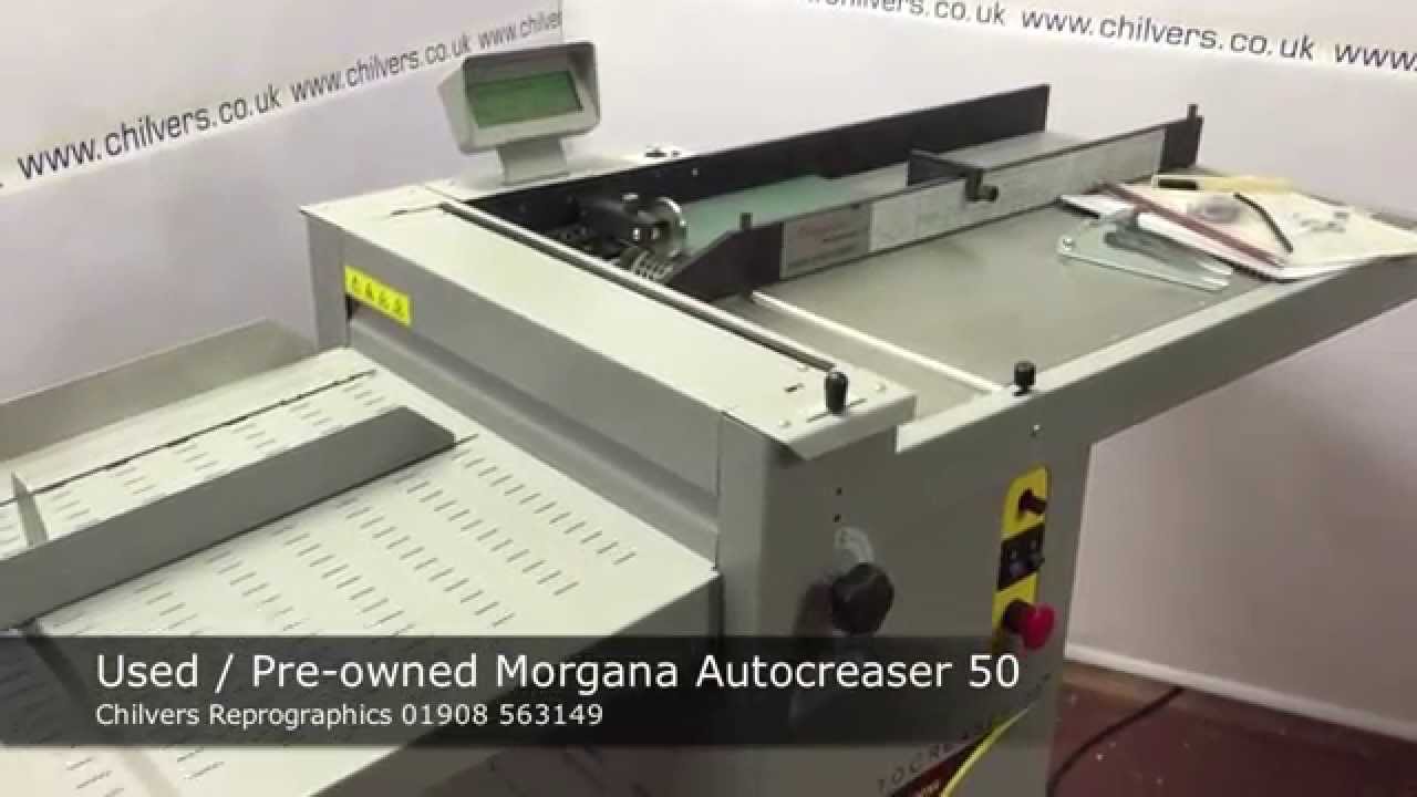 Used / Pre-owned Morgana Autocreaser 50