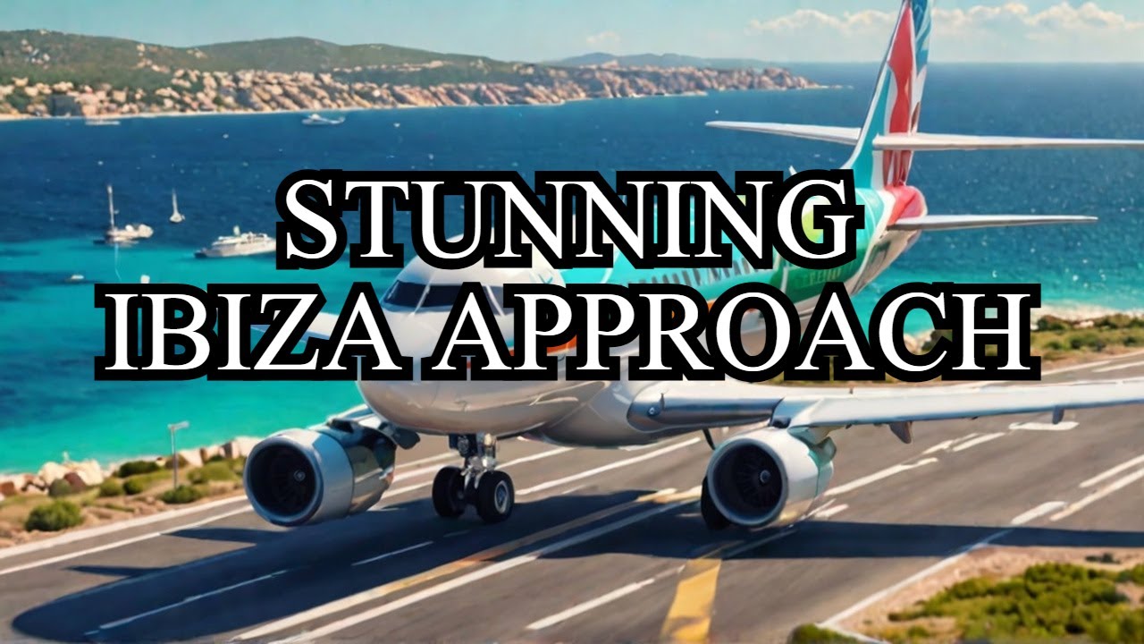 MSFS 2024 Scenic Approach to Ibiza Airport