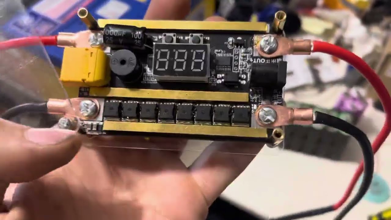 This eBay Mini - Spot Welder almost caught on fire & did not work at all! 🔥🔥 not good! refund Me!