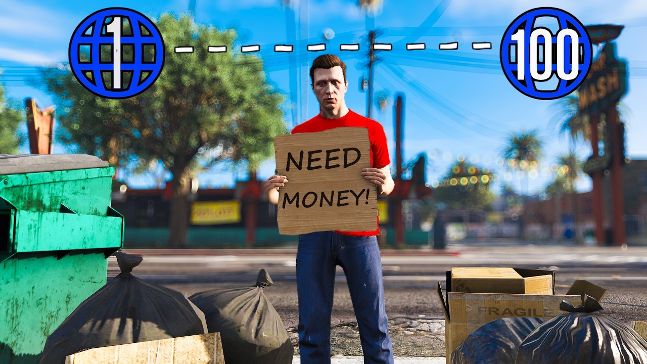 Я начал с 1-го уровня в GTA ONLINE! (2025)