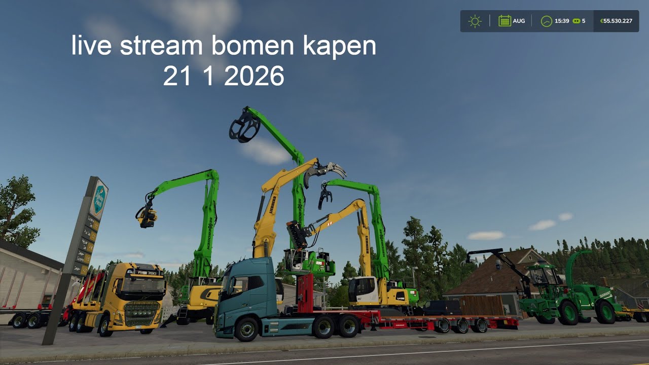 farming simulator 2025   bomen kapen vrijdag   