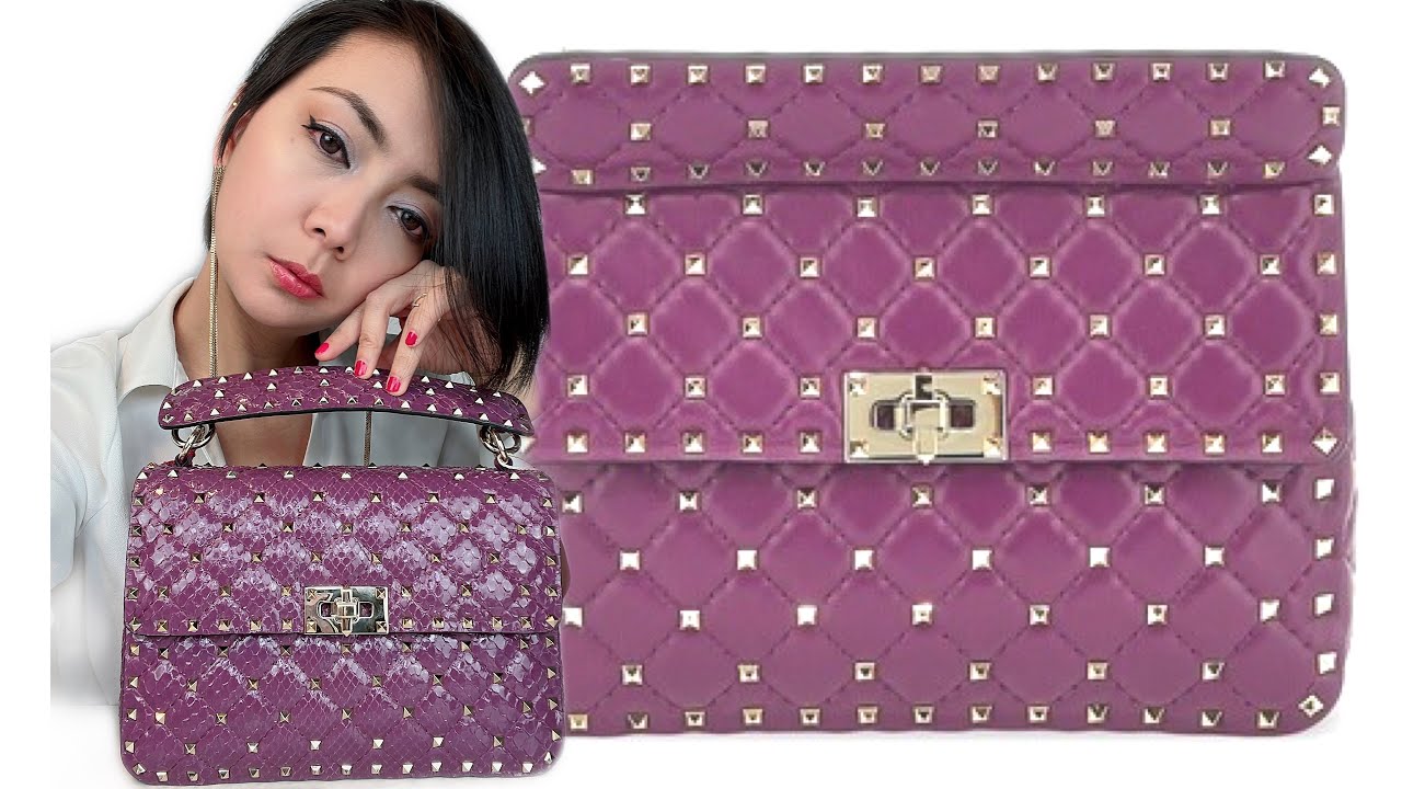 Valentino Medium Phyton Rockstud Spike Bag (Everything you need to know)