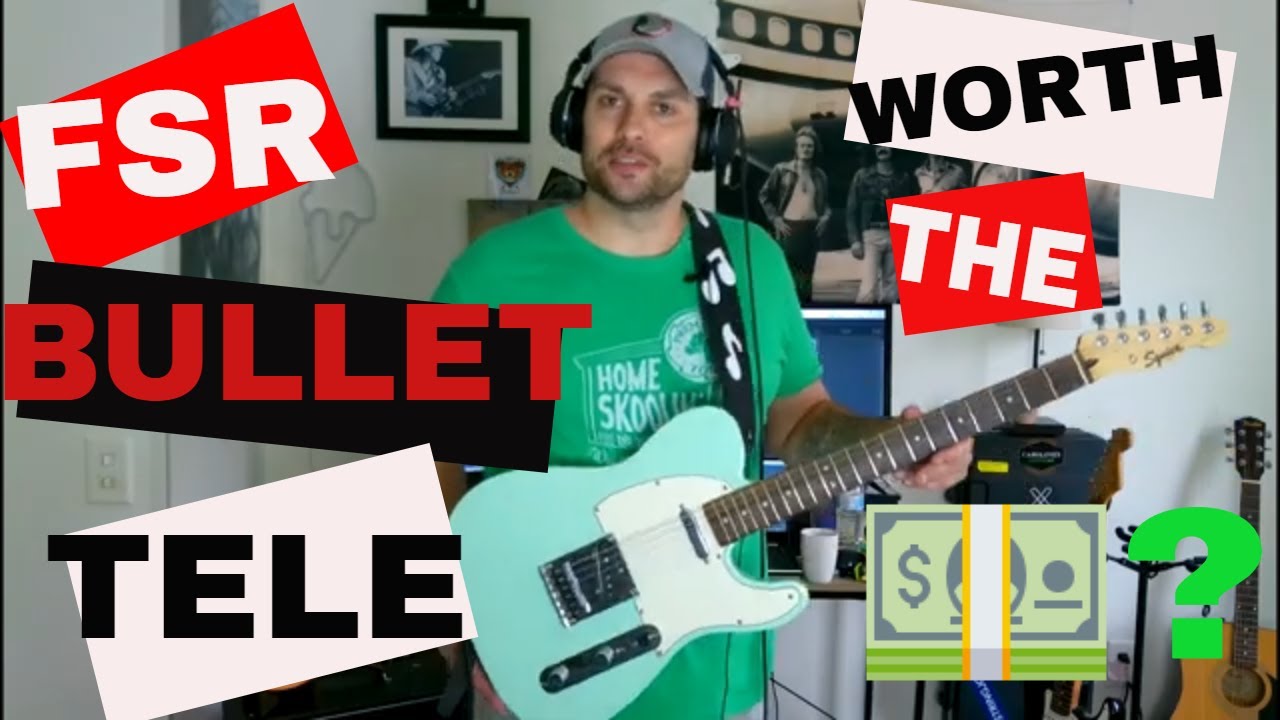 Squier Bullet Telecater FSR Sea Foam Green; Review, and Is It Worth It??