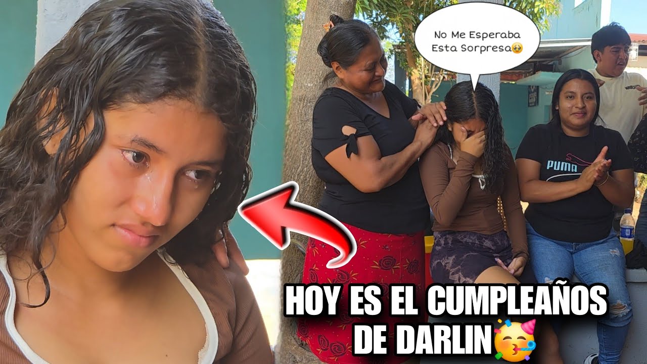Todo El CHAPINCITO Le Celebra El cumpleaños a DARLIN🥳Ella Empez0 a Llorar De Felicidad🥹